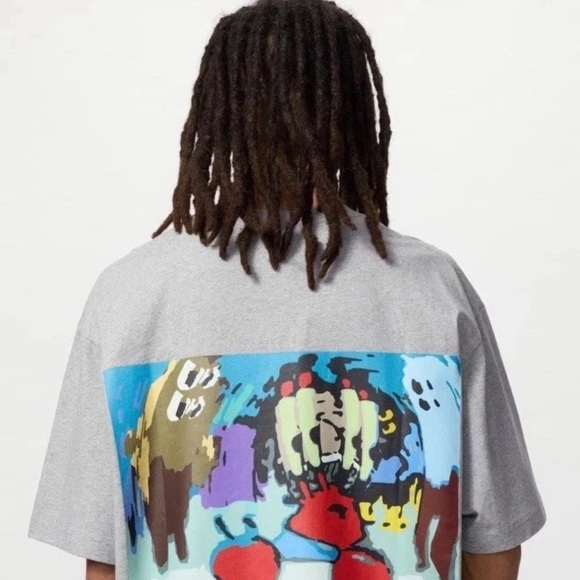 Uniqlo Spongebob Squarepants x Cactus Plant Flea Market Gray Shirt Men's XXL - Picture 2 of 5